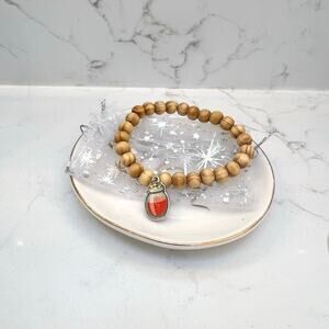 Legend of Zelda Potion Charm Beaded Bracelet  Bead Stretch Gamer Jewelry Gift